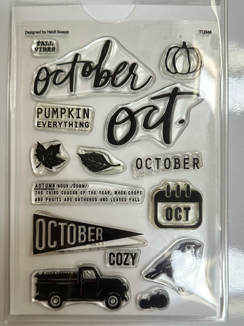 4”x6” Heidi Swapp Stamp Set